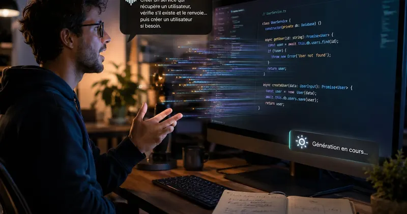 Développement d'une application par vibe coding assisté par intelligence artificielle